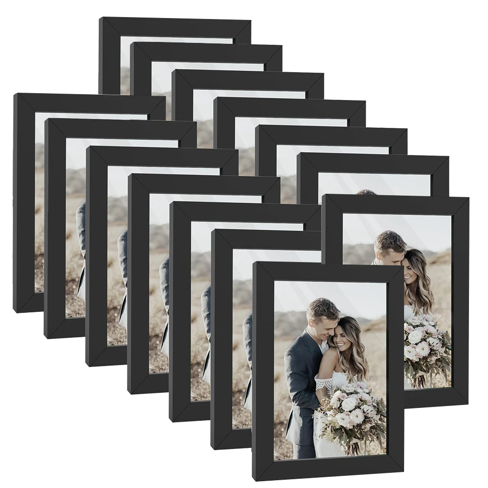 4x6IN 14pcs/Set Picture Frames - огляд і ціна Frame Display Wood