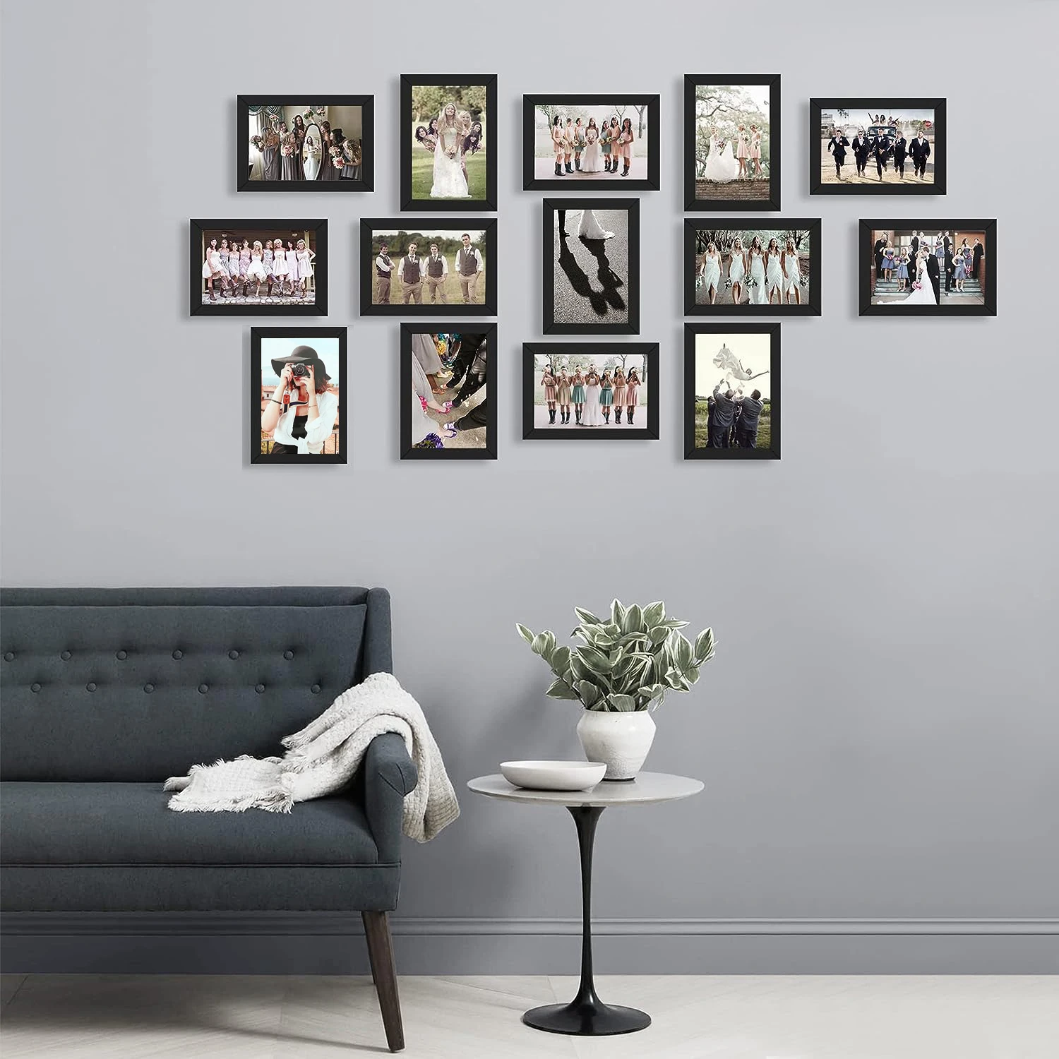 4x6IN 14pcs/Set Picture Frames - огляд і ціна Frame Display Wood