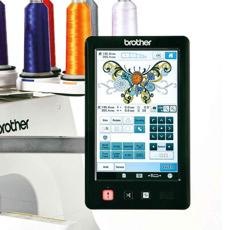 Price Brother Pro Pr1050x Embr - огляд і ціна Embroidery Machine Computerized