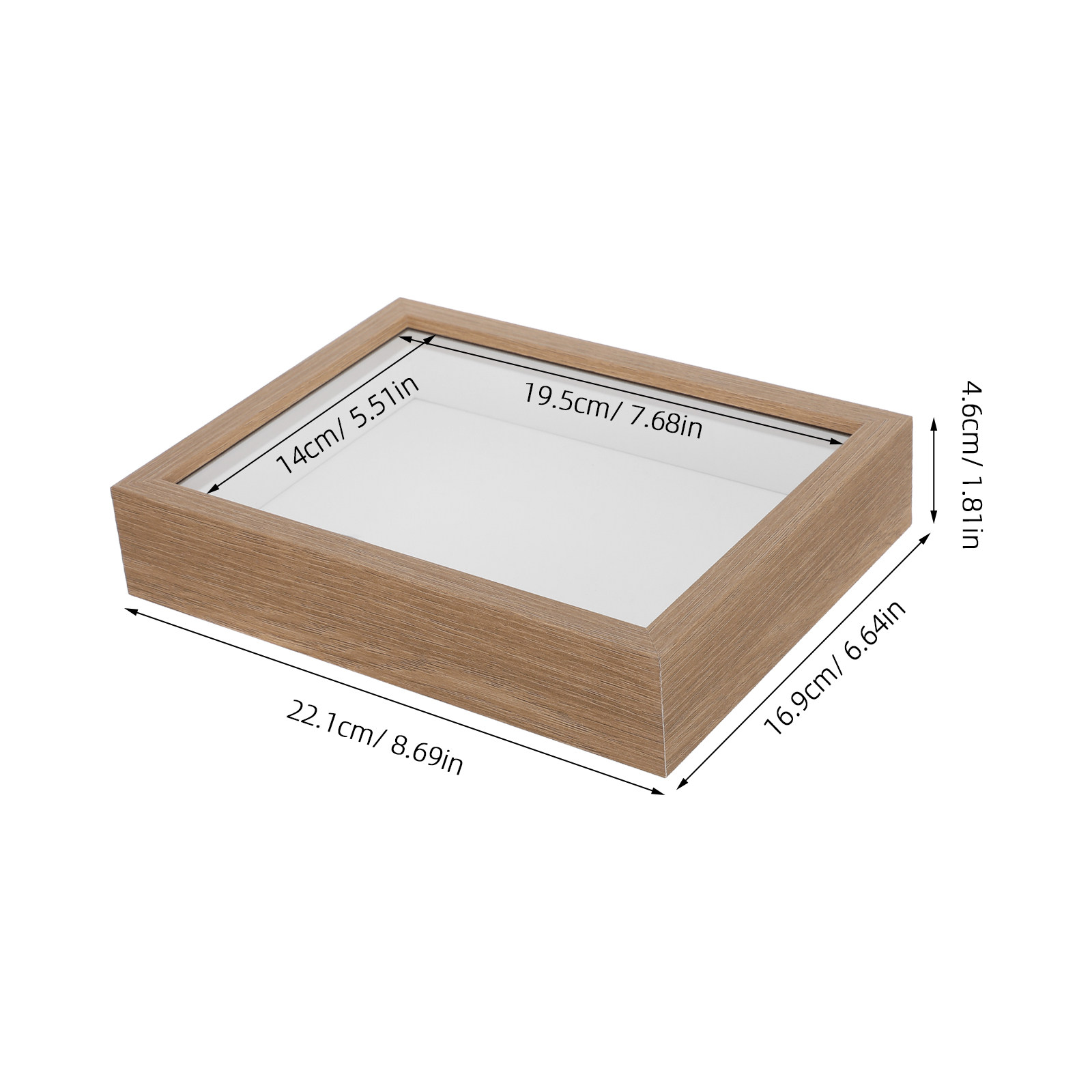 Wooden Framed Bug Display Case - огляд і ціна Frame Display Wood