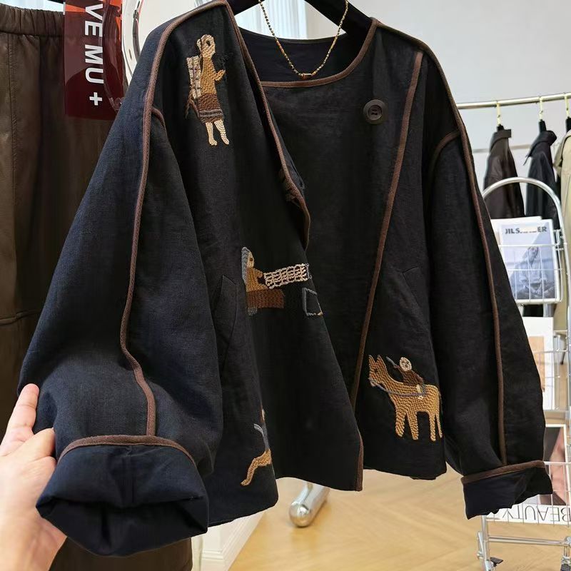 Heavy Embroidery Round Neck Sh - огляд і ціна Embroidery Origin