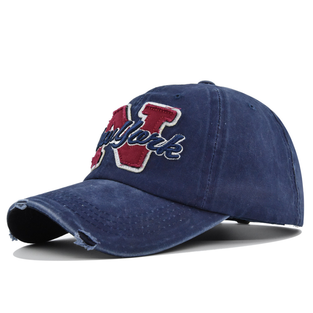 Vintage Washed  Baseball Cap F - огляд і ціна Embroidery Letter N