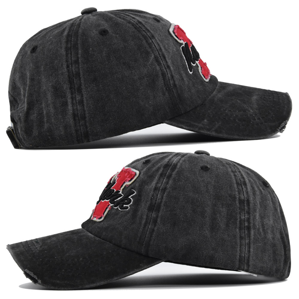 Vintage Washed  Baseball Cap F - огляд і ціна Embroidery Letter N